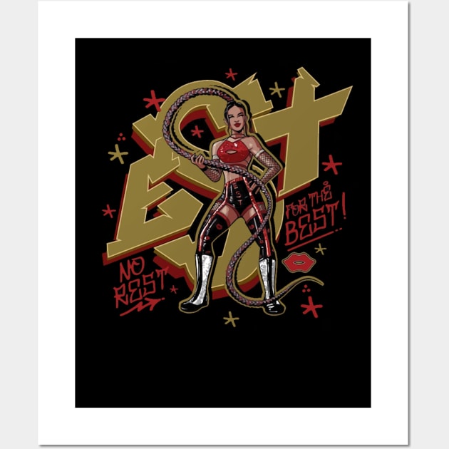 Bianca Belair No Rest For The Best Wall Art by Holman